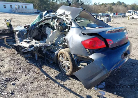 2012 Infiniti G37 Journey из США, поврежденный, VIN JN1CV6AP8CM622293